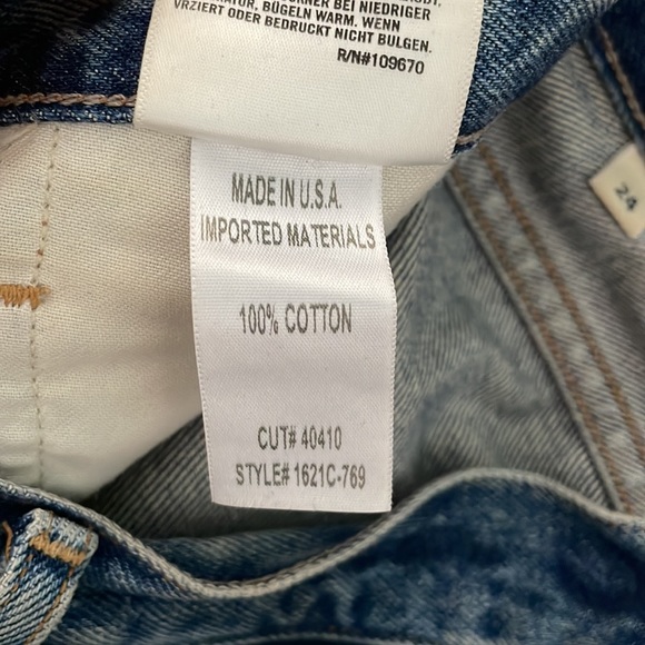 Citizens of Humanity Premium Vintage Dree Crop High Rise Slim Straight - Picture 7 of 11